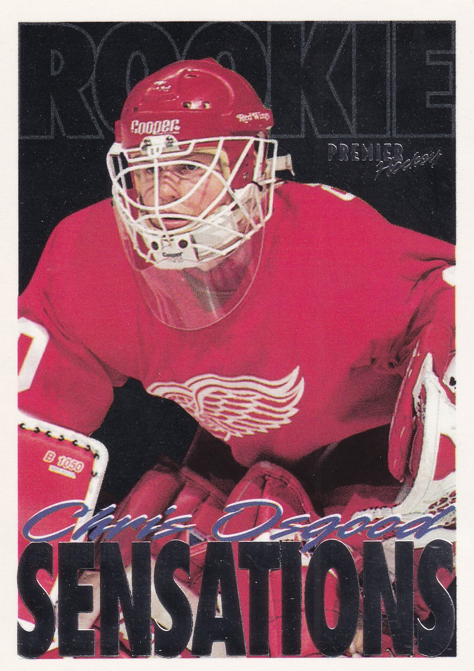 Chris Osgood - 1994/95 Topps Premier Series I. Hockey - Sensations - #199