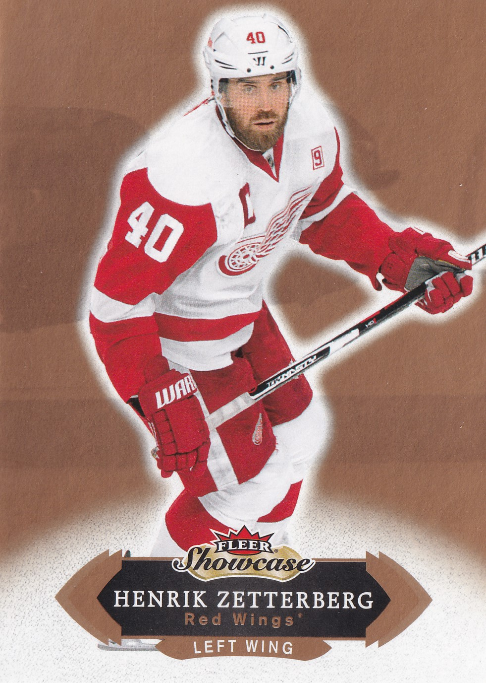 Henrik Zetterberg - 2016/17 Fleer Showcase Hockey - #7