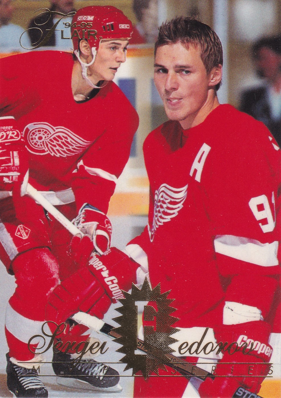 Sergei Fedorov - 1994/95 Flair Hockey - #218