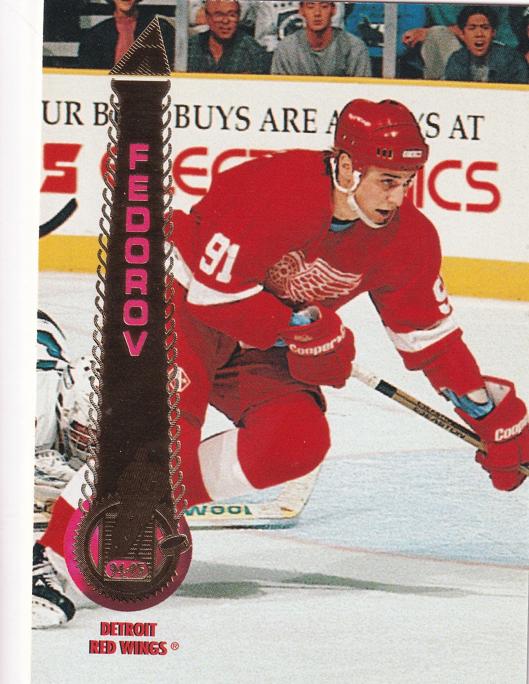 Sergei Fedorov - 1994/95 Pinnacle Hockey - #150