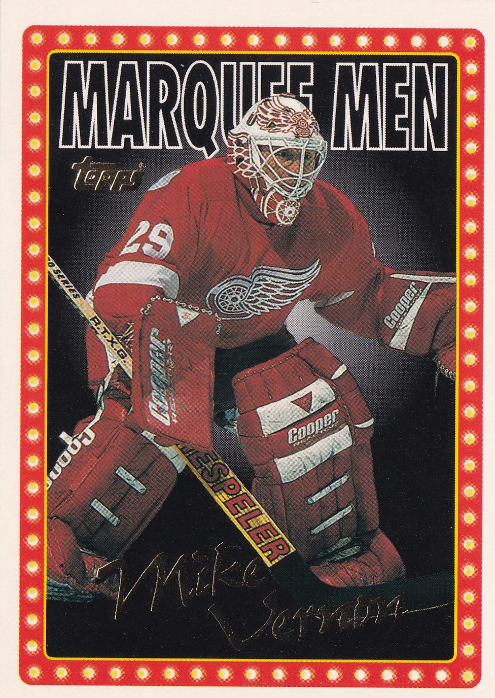 Mike Vernon - 1995/95 Topps Hockey - Marquee Men - #11