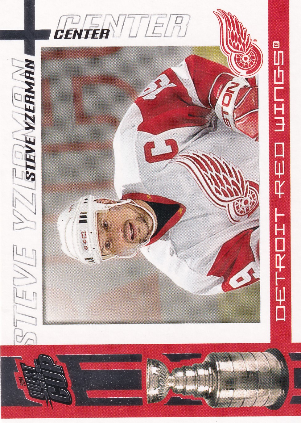 Steve Yzerman - 2003/04 Quest For The Cup - #41