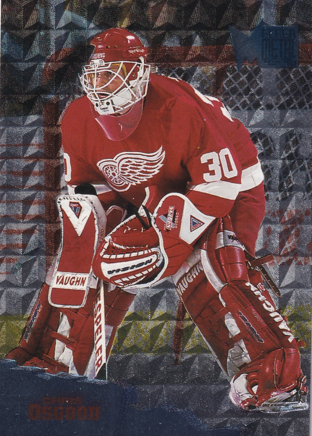 Chris Osgood - 1995/96 Fleer Metal - #49