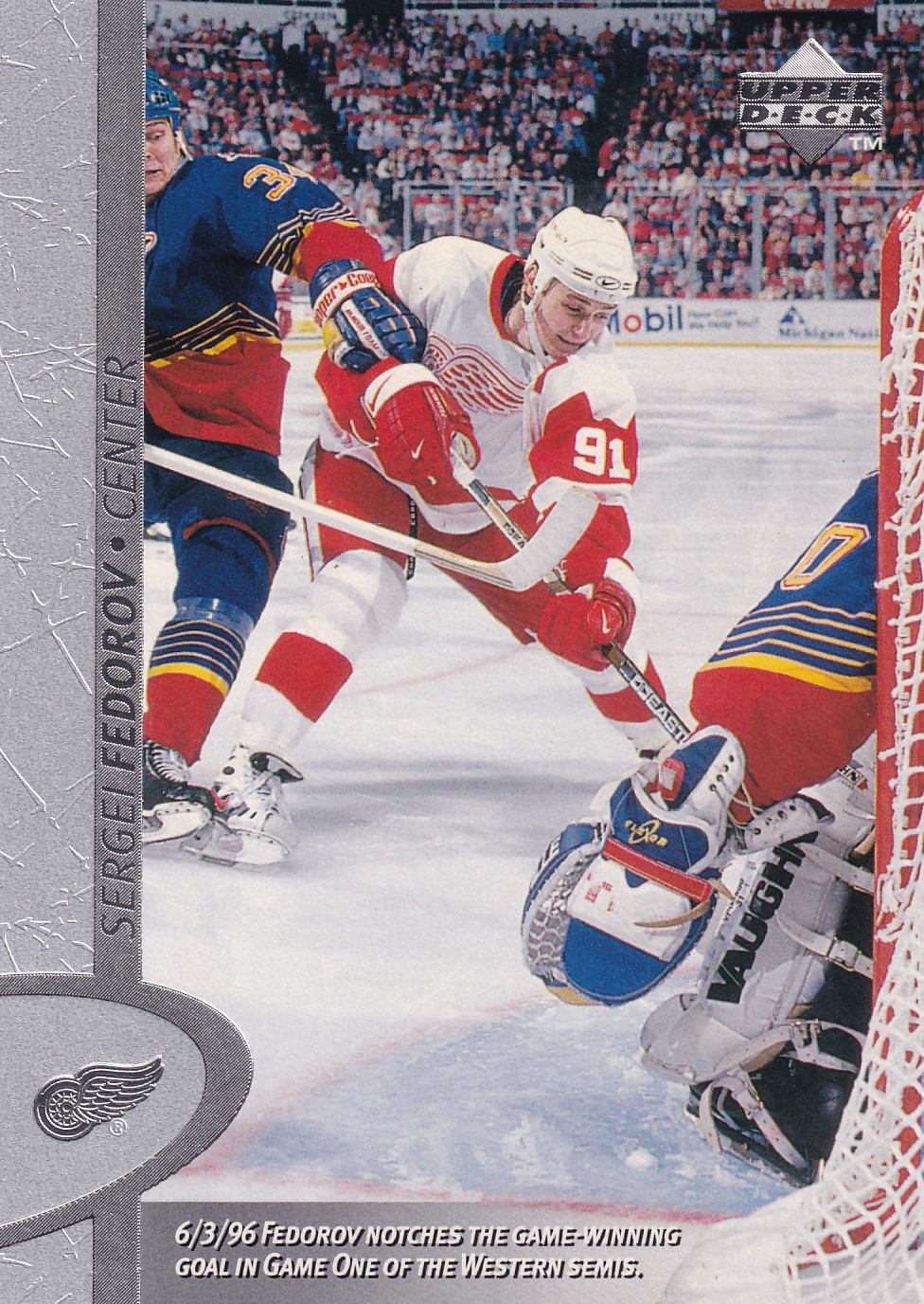 Sergei Fedorov - 1996/97 UD Series I. Hockey - #250