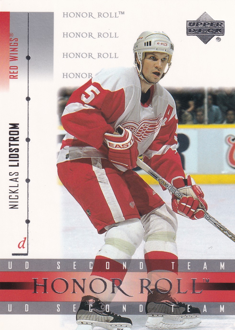 Nicklas Lidstrom - 2001/02 Upper Deck Hockey - Honor Roll - #16