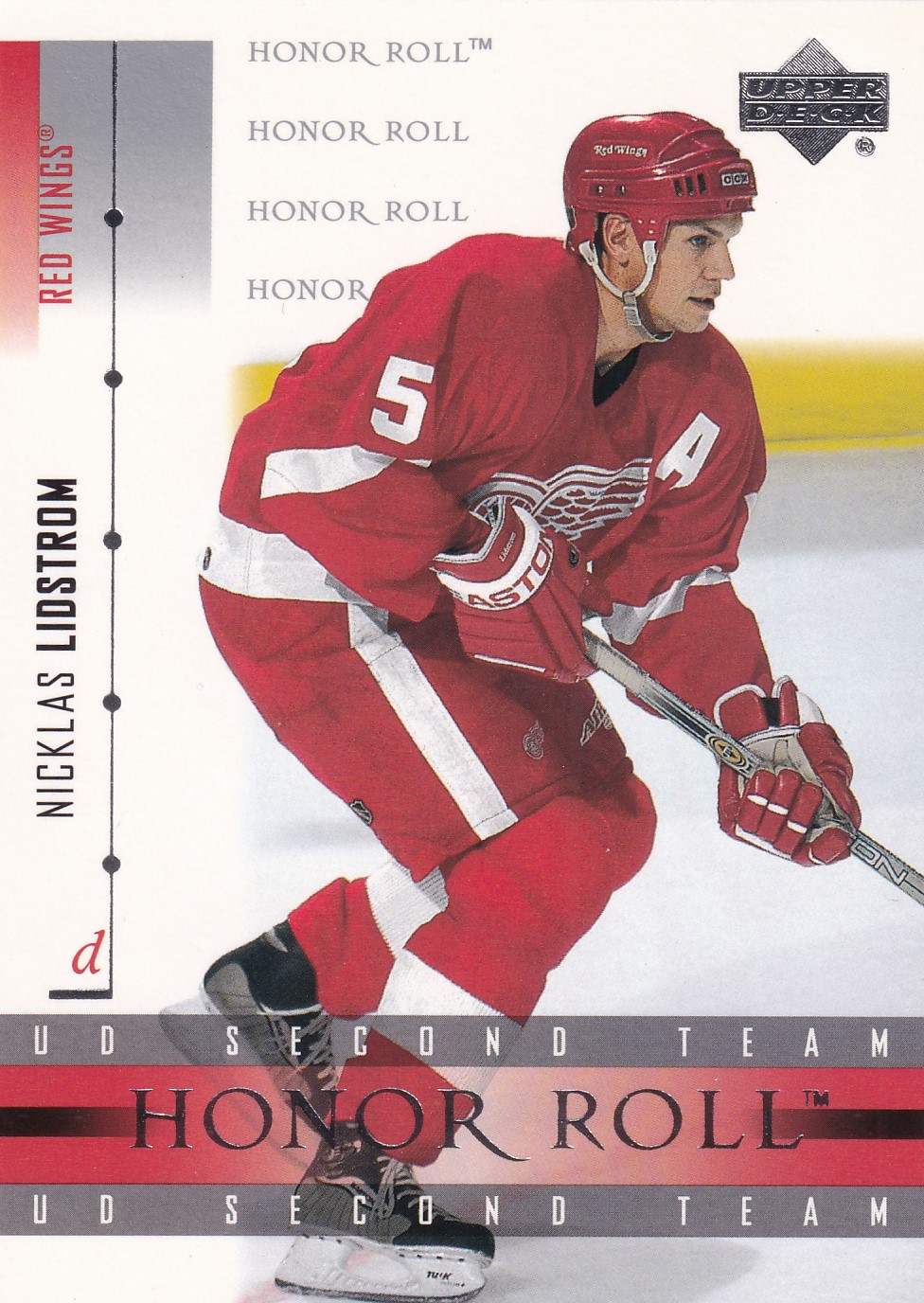 Nicklas Lidstrom - 2001/02 Upper Deck Hockey - Honor Roll - #46