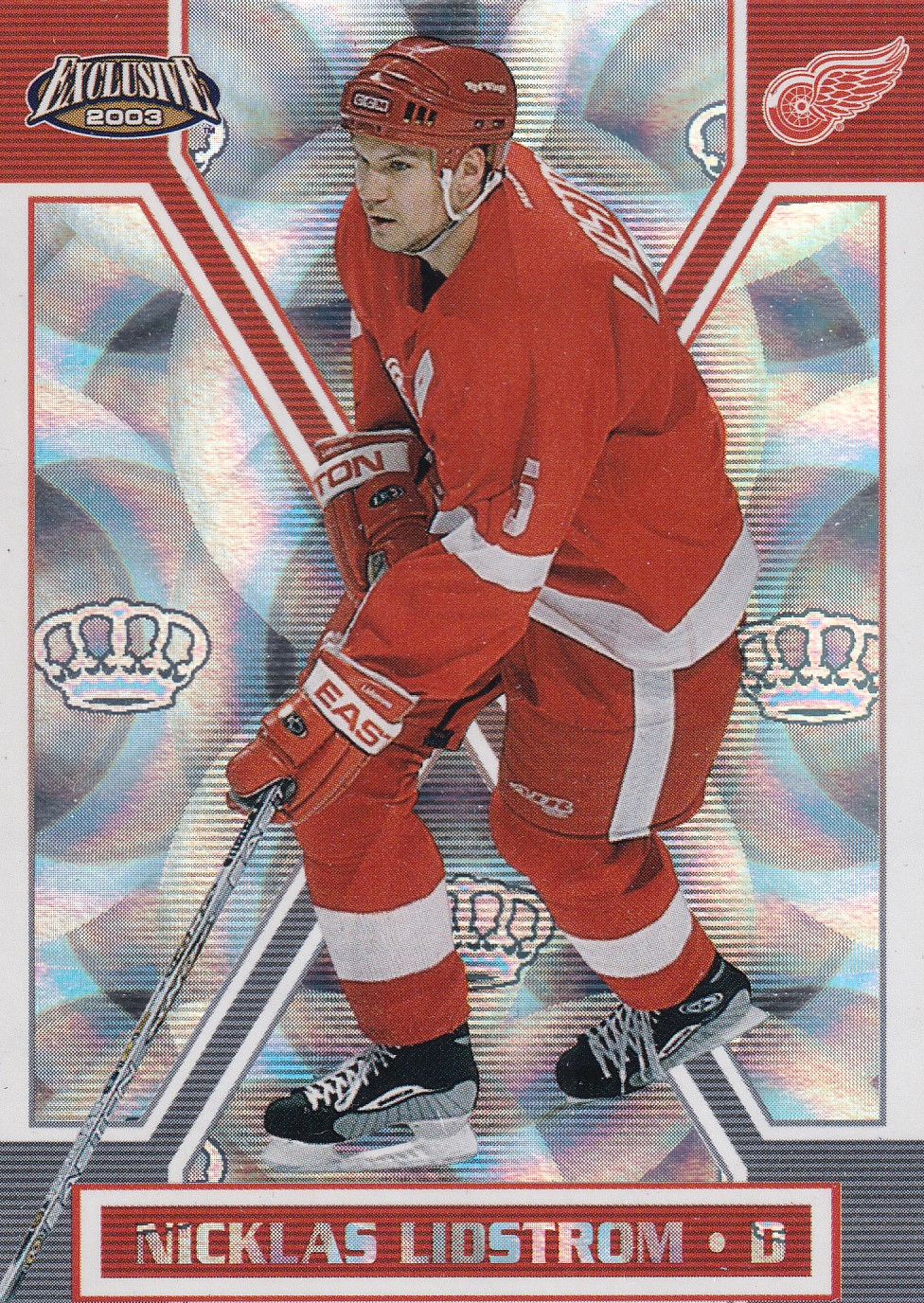 Nicklas Lidstrom - 2002/03 Pacific Exclusive Hockey - #65