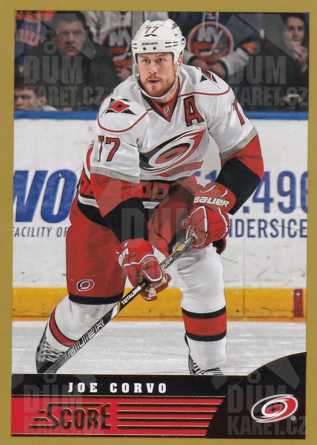 Joe Corvo - 2013/14 Panini Score Hockey - Gold - #88