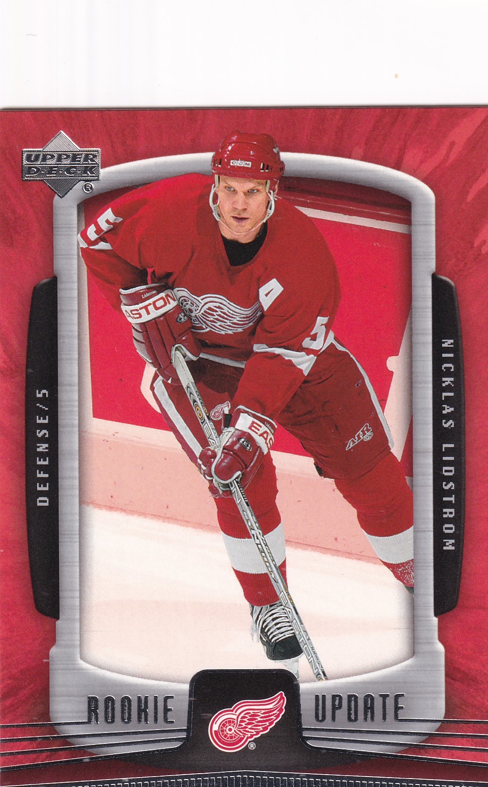 Nicklas Lidstrom - 2005/06 UD Rookie Update Hockey - #37