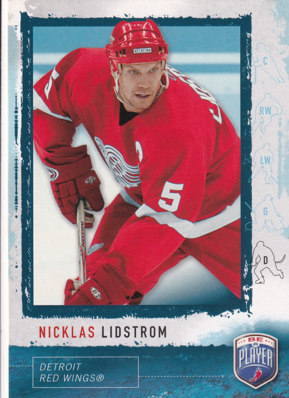 Nicklas Lidstrom - 2006/07 Be a Player Hockey - #93