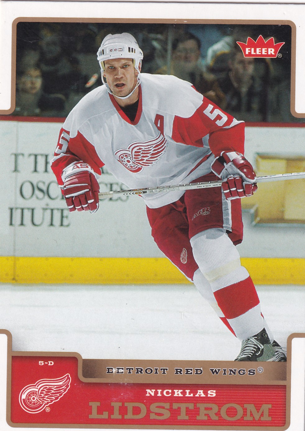 Nicklas Lidstrom - 2006/07 NHL Fleer Hockey - #72
