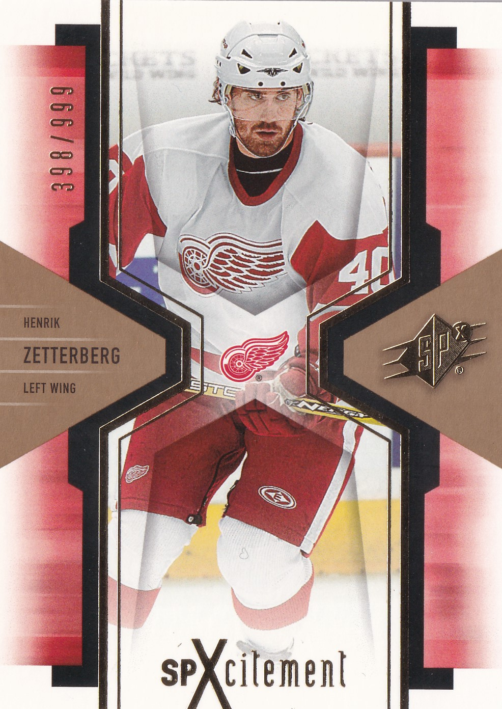 Henrik Zetterberg - 2006/07 NHL SPX - SPXcitement - #X34