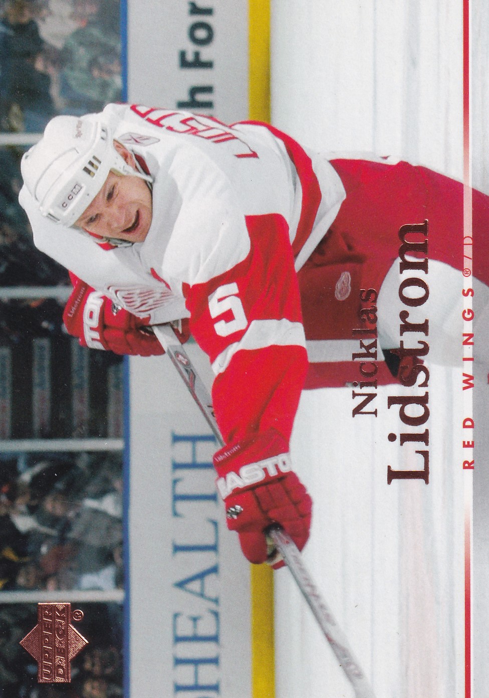 Nicklas Lidstrom - 2007/08 UD Series I. Hockey - #1