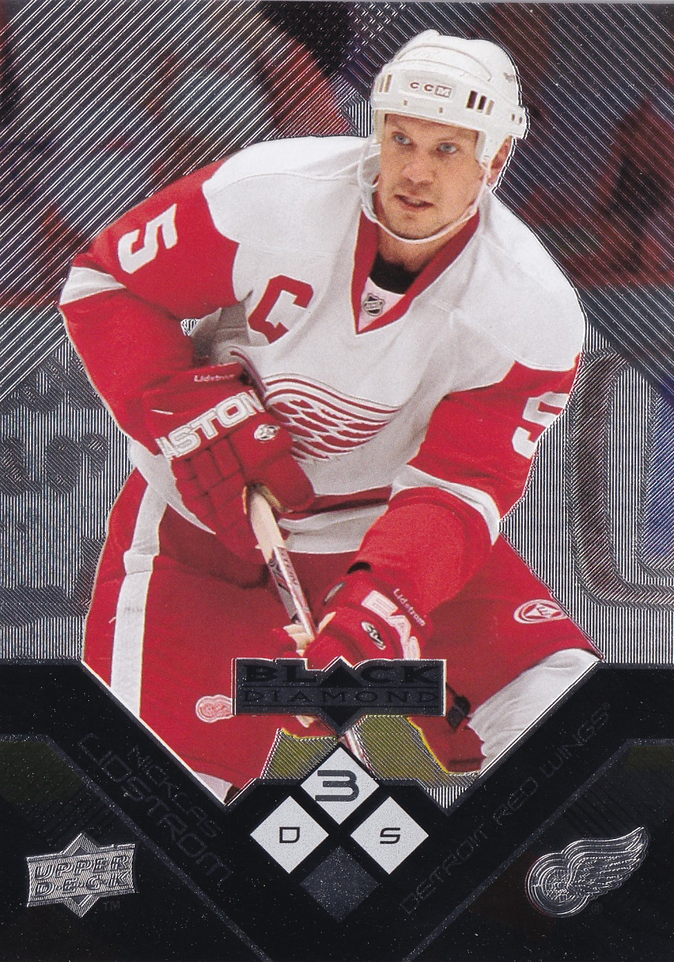 Nicklas Lidstrom - 2008/09 Black Diamond Hockey - Triple Diamond - #140