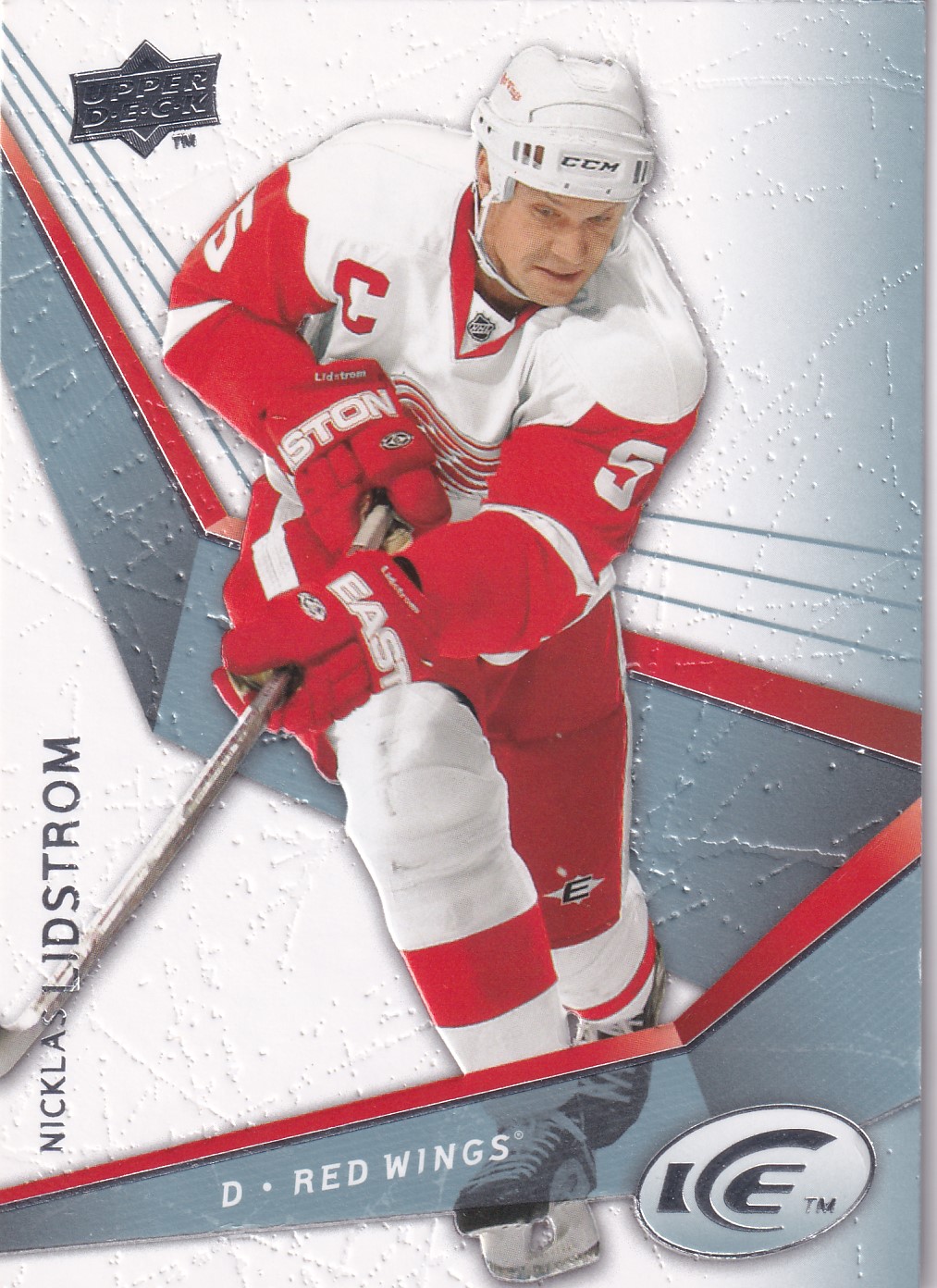 Nicklas Lidstrom - 2008/09 UD Ice Hockey - #65