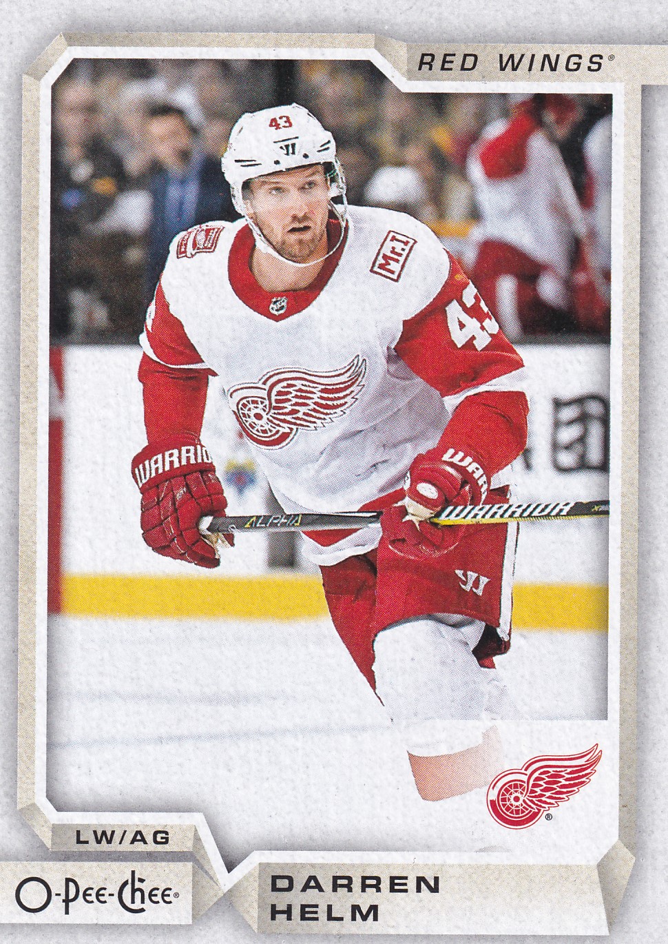 Darren Helm - 2018/19 O-Pee-Chee Hockey - #479