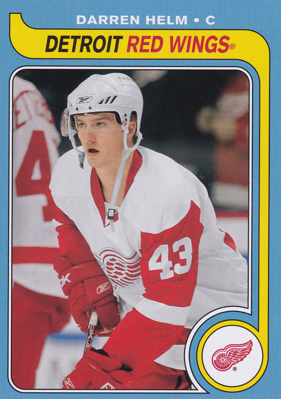 Darren Helm - 2008/09 O-Pee-Chee Hockey - Retro - #536