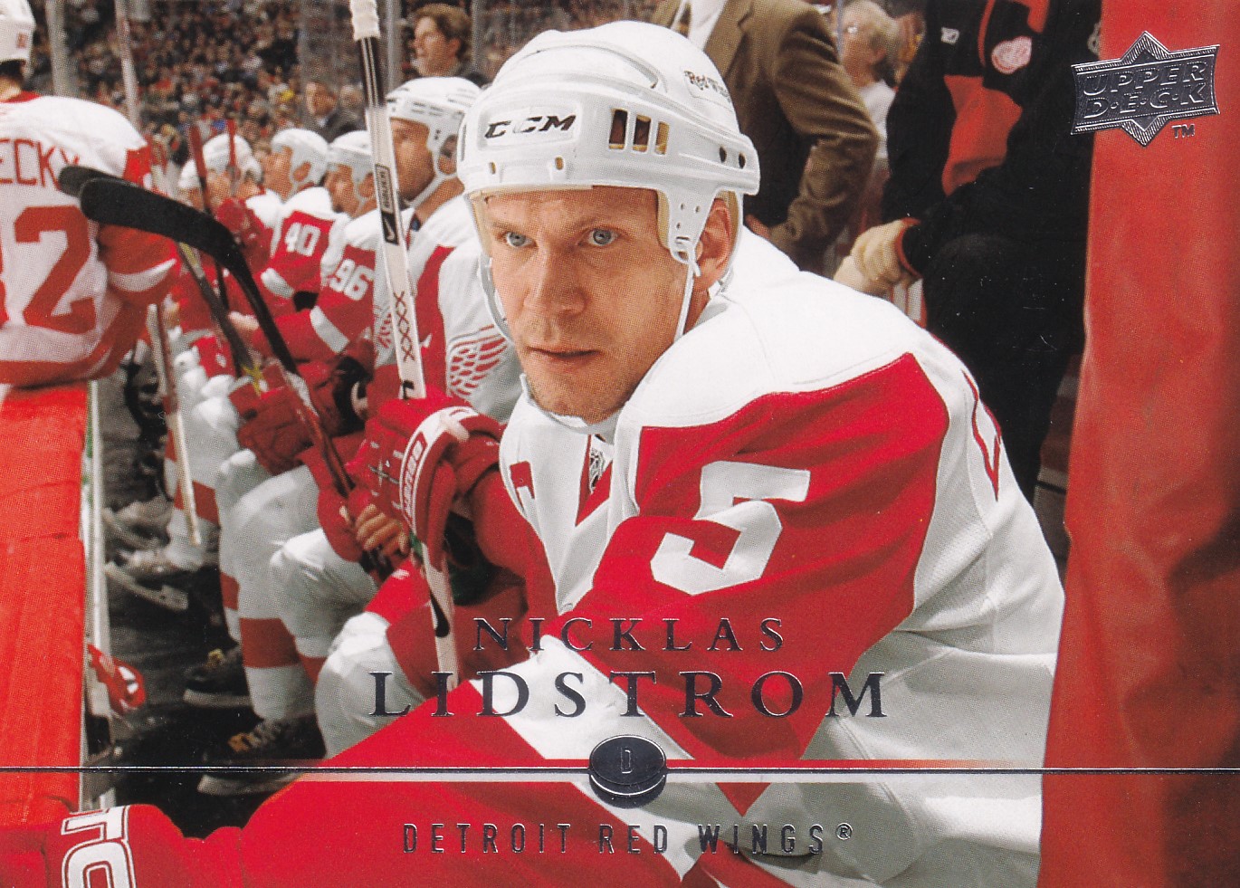 Nicklas Lidstrom - 2008/09 UD Series I. Hockey - #128
