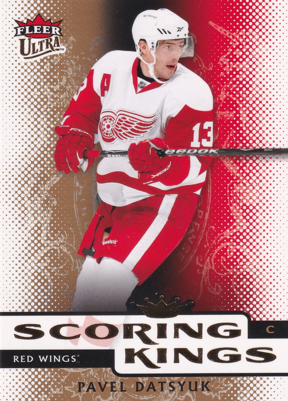 Pavel Datsyuk - 2009/10 Fleer Ultra Hockey - Scoring Kings - #SK7