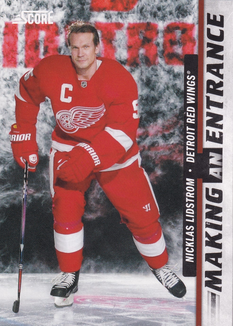 Nicklas Lidstrom - 2011/12 Score Hockey - Making an Entrance - #8