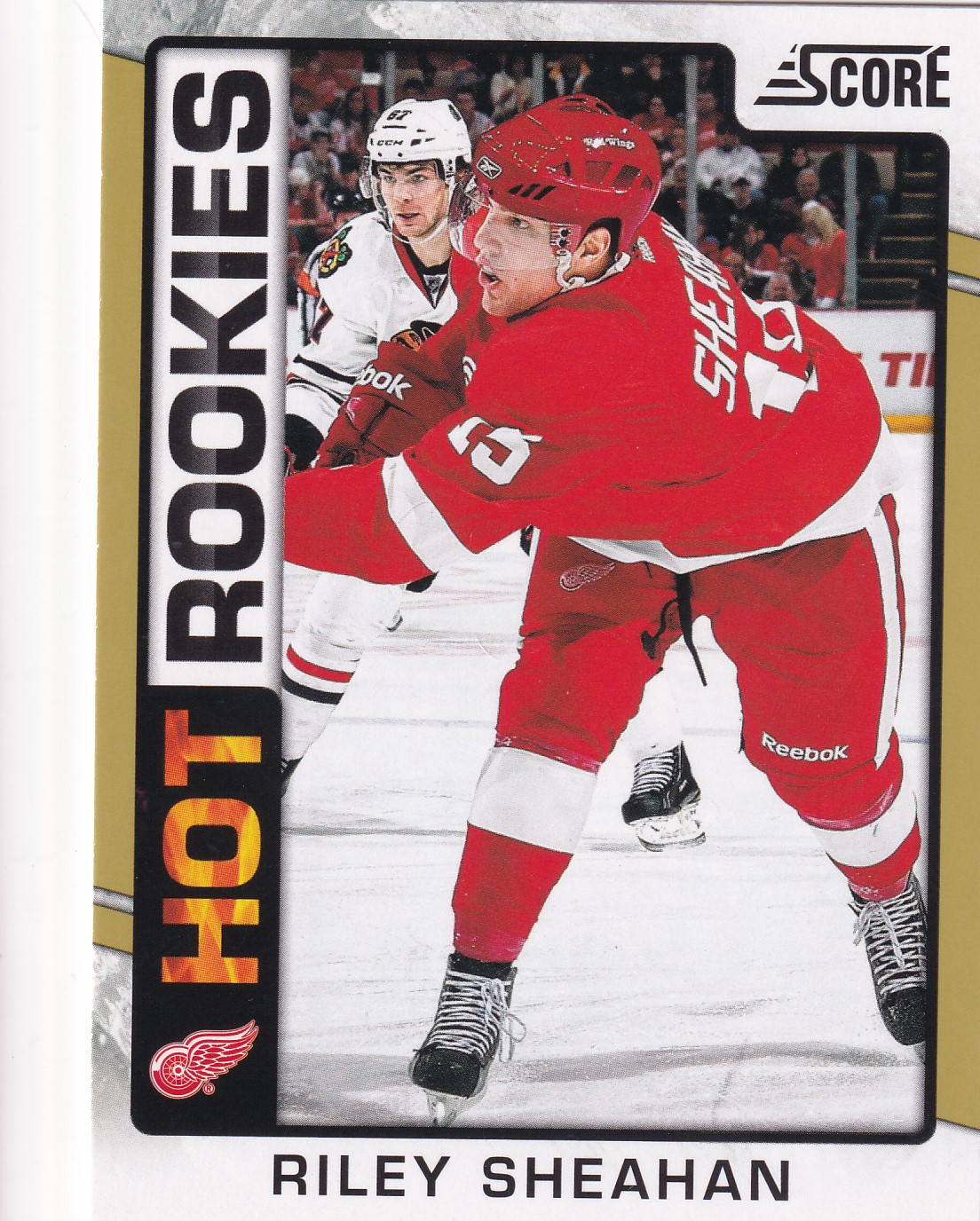 Riley Sheahan - 2012/13 Score Hockey - Hot Rookies - #538