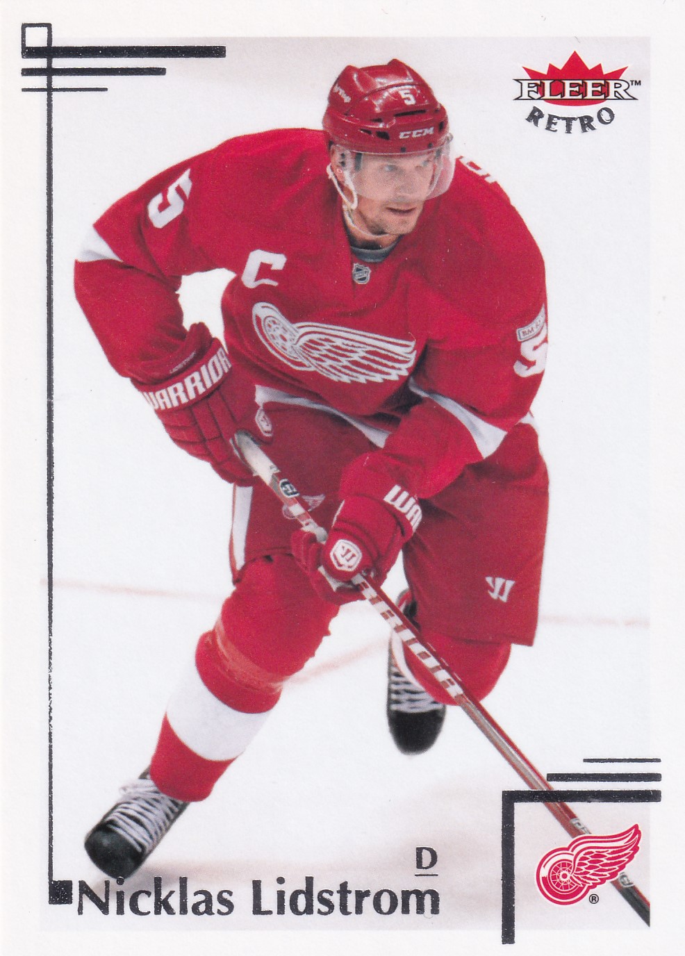 Nicklas Lidstrom - 2012/13 Fleer Retro Hockey - #70