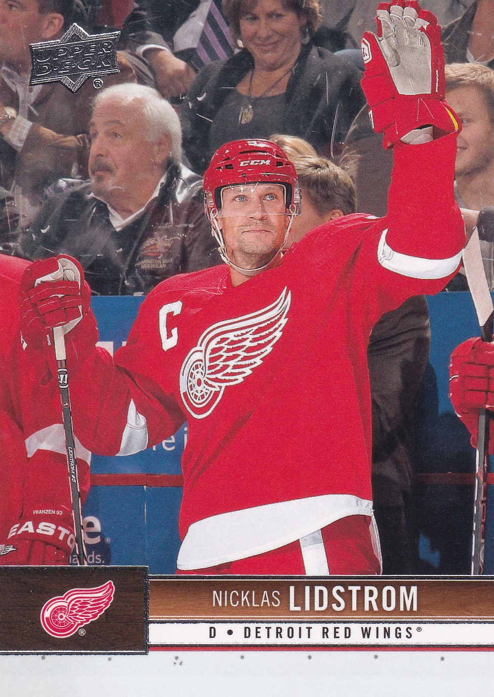Nicklas Lidstrom - 2012/13 UD Series I. Hockey - #60