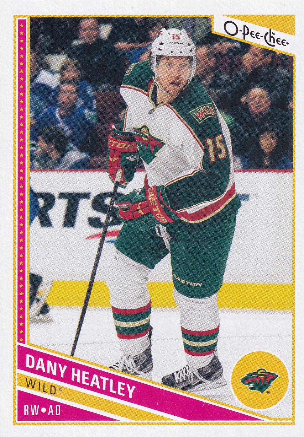Dany Heatley - 2013/14 O-Pee-Chee Hockey - #210