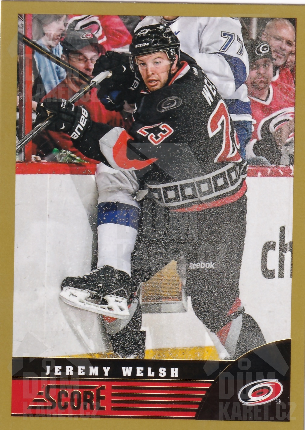 Jeremy Welsh - 2013/14 Panini Score Hockey - Gold - #83