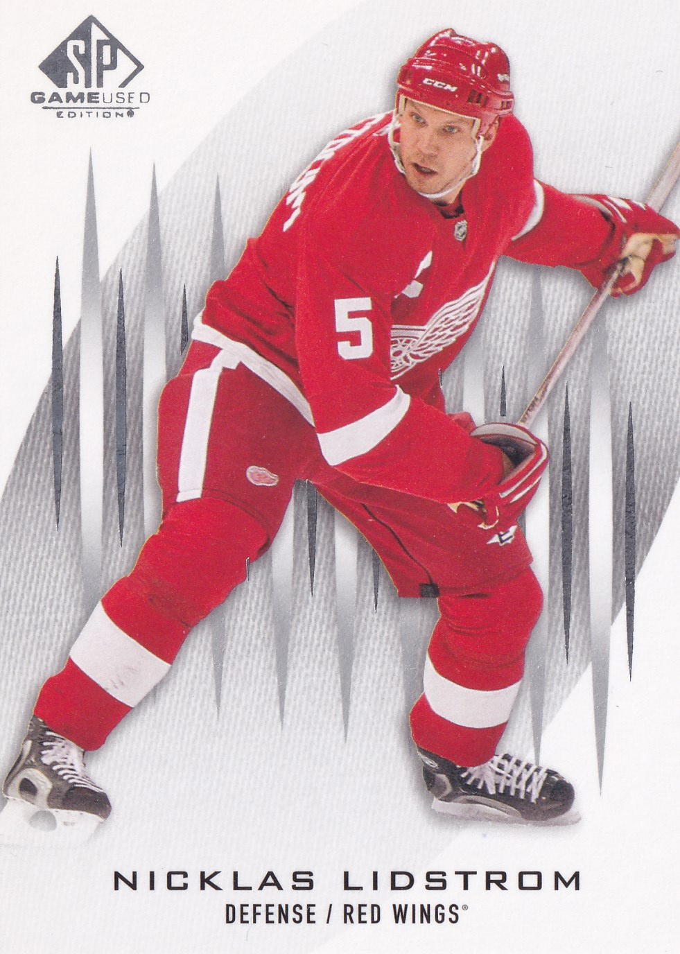 Nicklas Lidstrom - 2013/14 SP Game Used Hockey - #70
