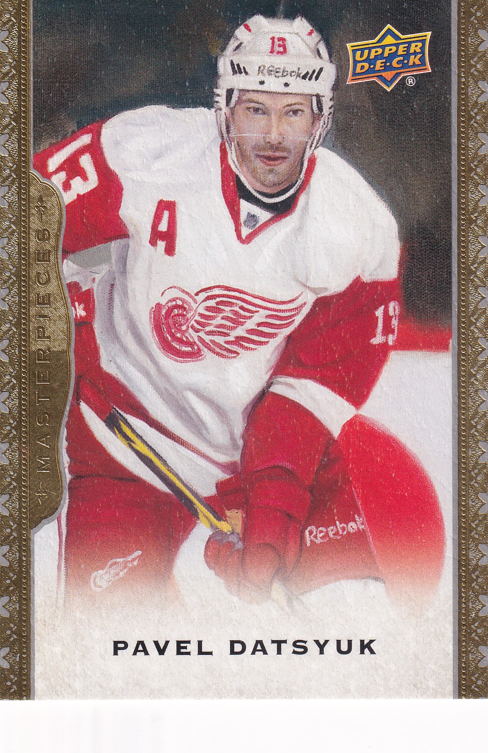 Pavel Datsyuk - 2014/15 UD Masterpieces Hockey - #43