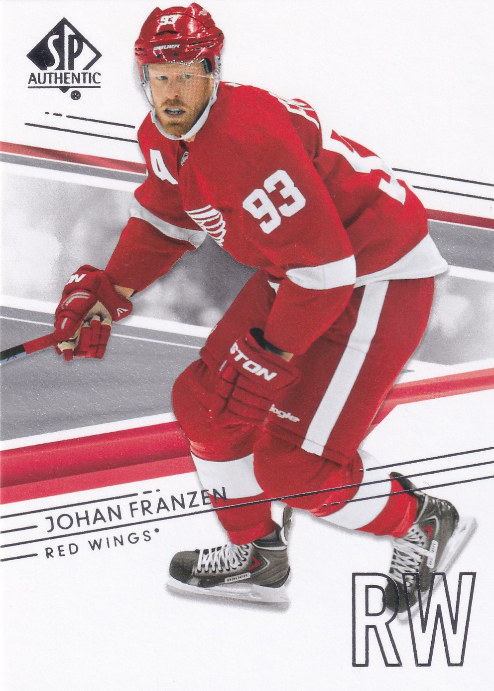 Johan Franzen - 2014/15 SP Authentic Hockey - #68