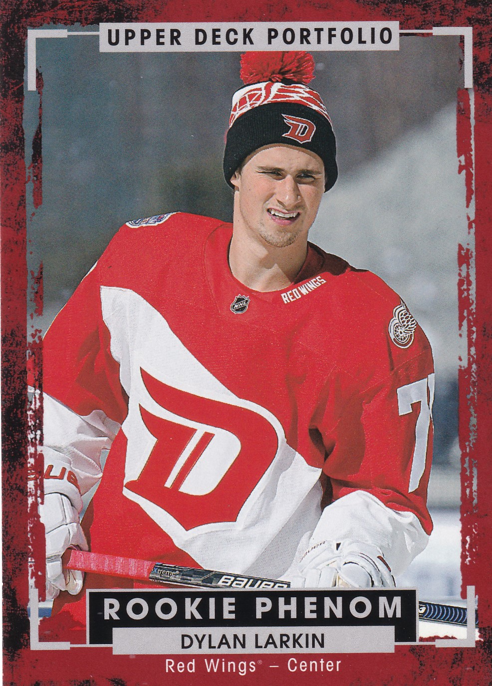 Dylan Larkin - 2015/16 UD Portfolio Hockey - Rookie Phenom - #226