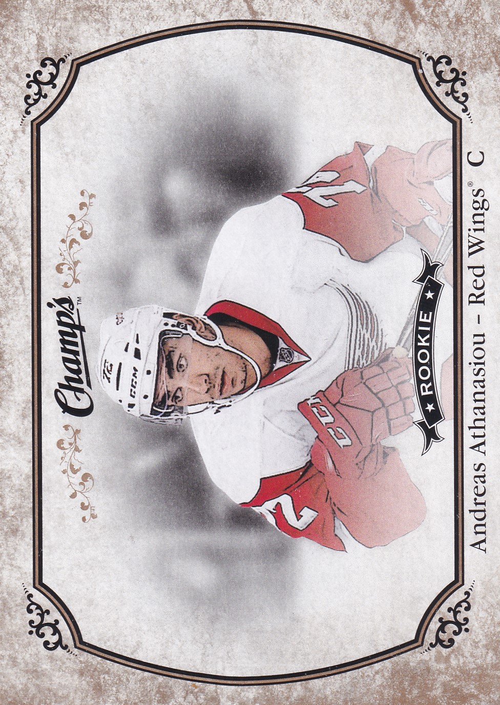 Andreas Athanasiou - 2015/16 UD Champ's Hockey - Gold - #159