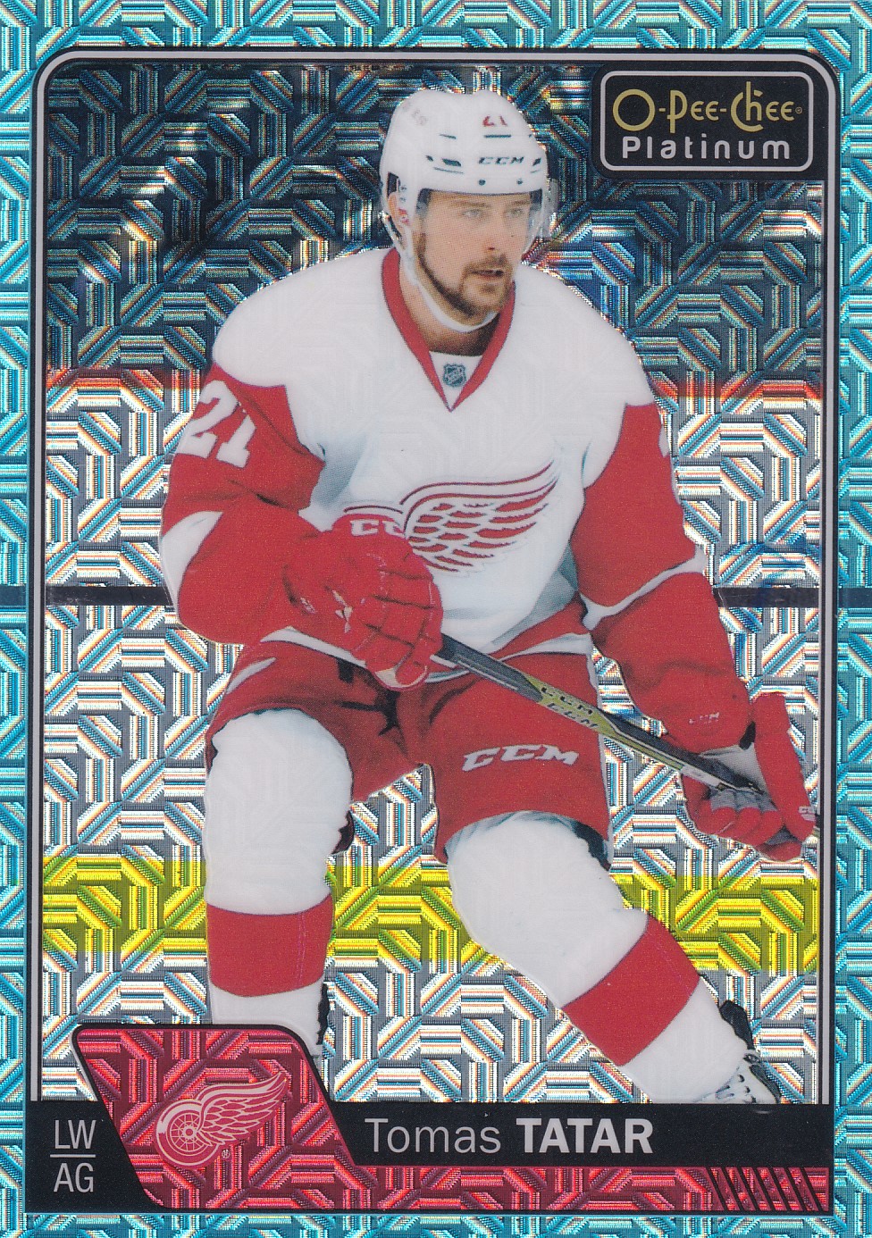 Tomáš Tatar - 2016/17 OPC Platinum Hockey - Ice Blue Traxx - #52