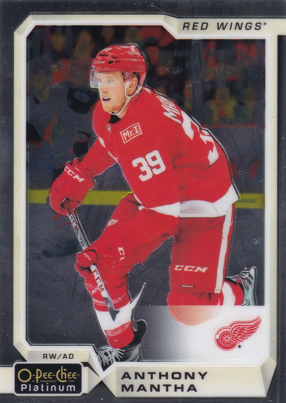 Anthony Mantha - 2018/19 OPC Platinum Hockey - #123