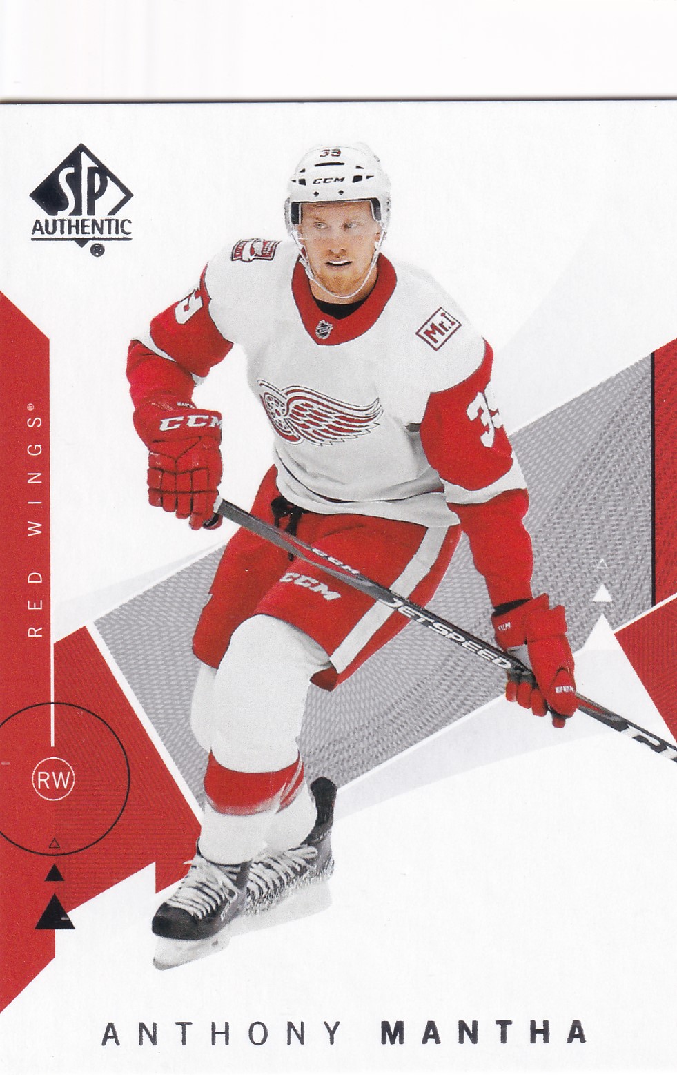 Anthony Mantha - 2018/19 SP Authentic Hockey - #30
