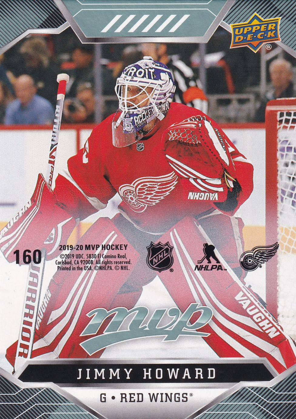 Jimmy Howard - 2019/20 MVP Hockey - Puzzle - #160