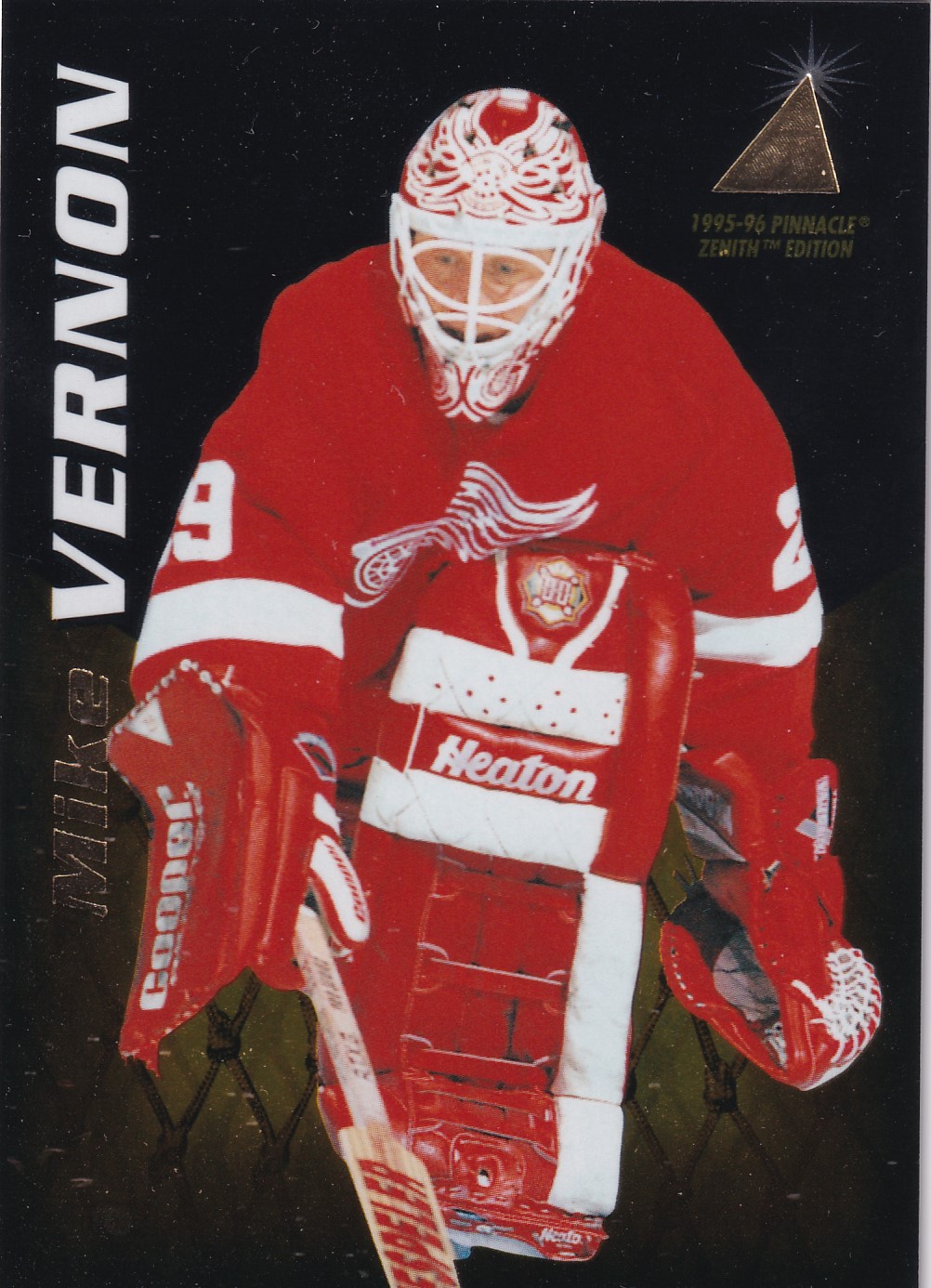 Mike Vernon - 1995/96 Pinnacle Zenith - #60