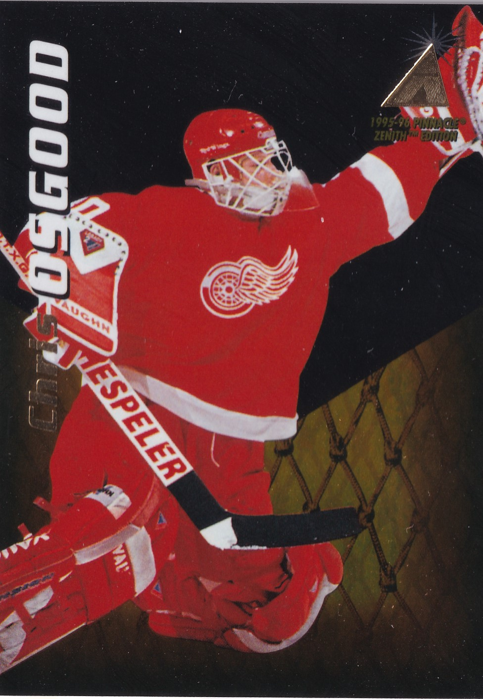 Chris Osgood - 1995/96 Pinnacle Zenith - #80