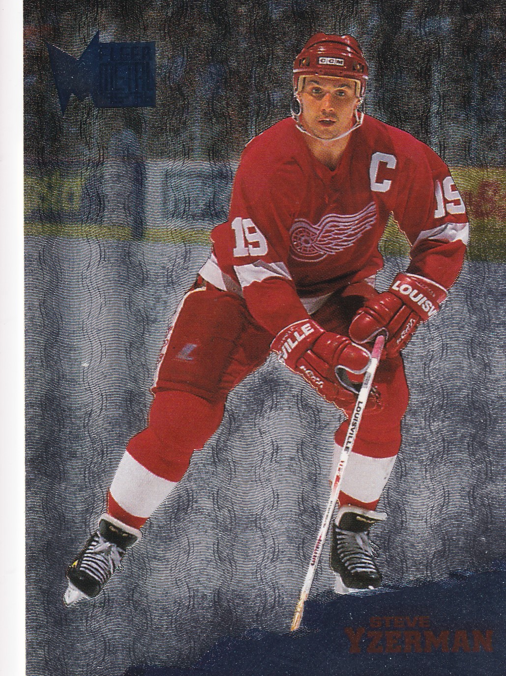 Steve Yzerman - 1995/96 Fleer Metal - #51