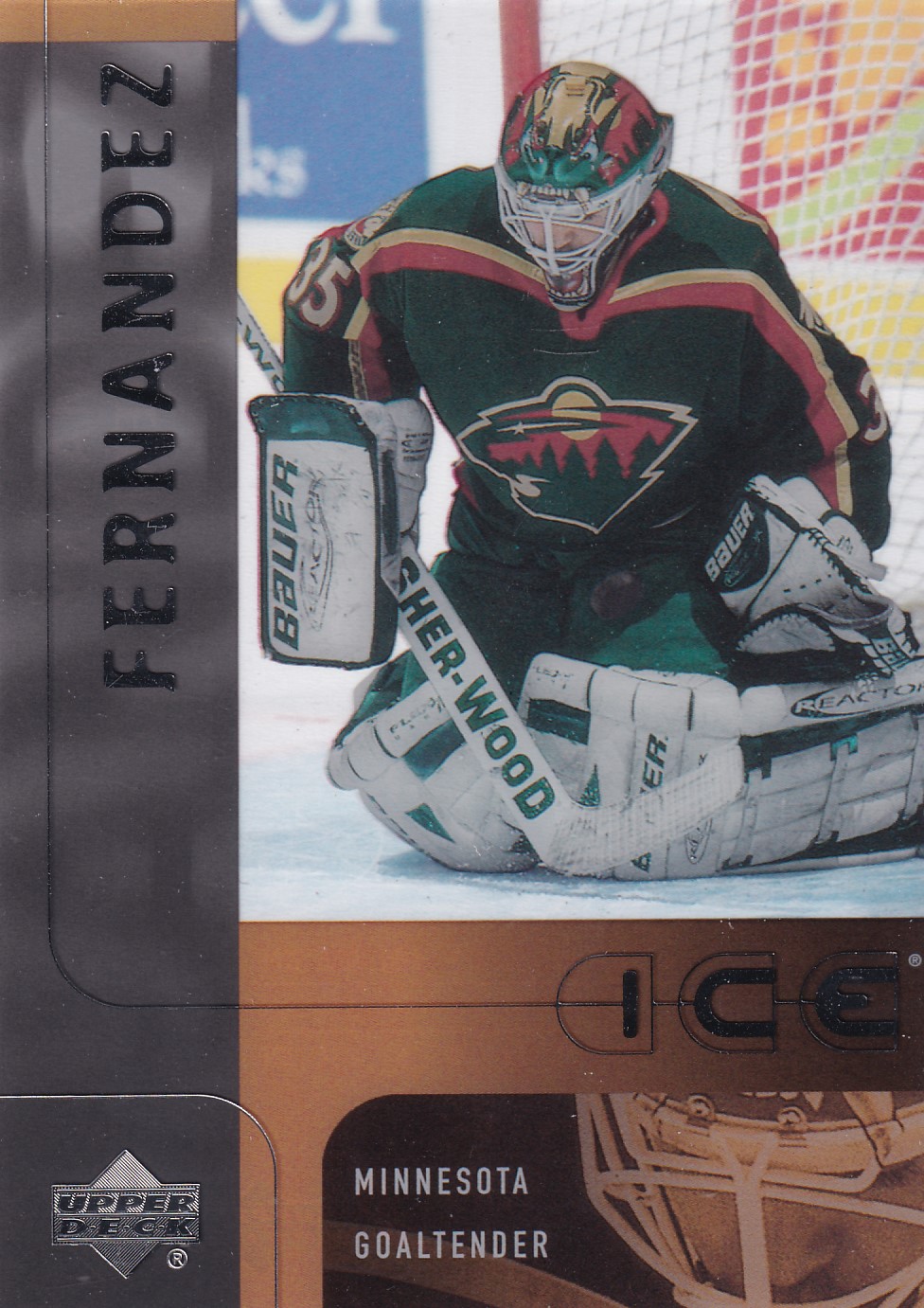 Manny Fernandez - 2001/02 UD Ice Hockey - #24