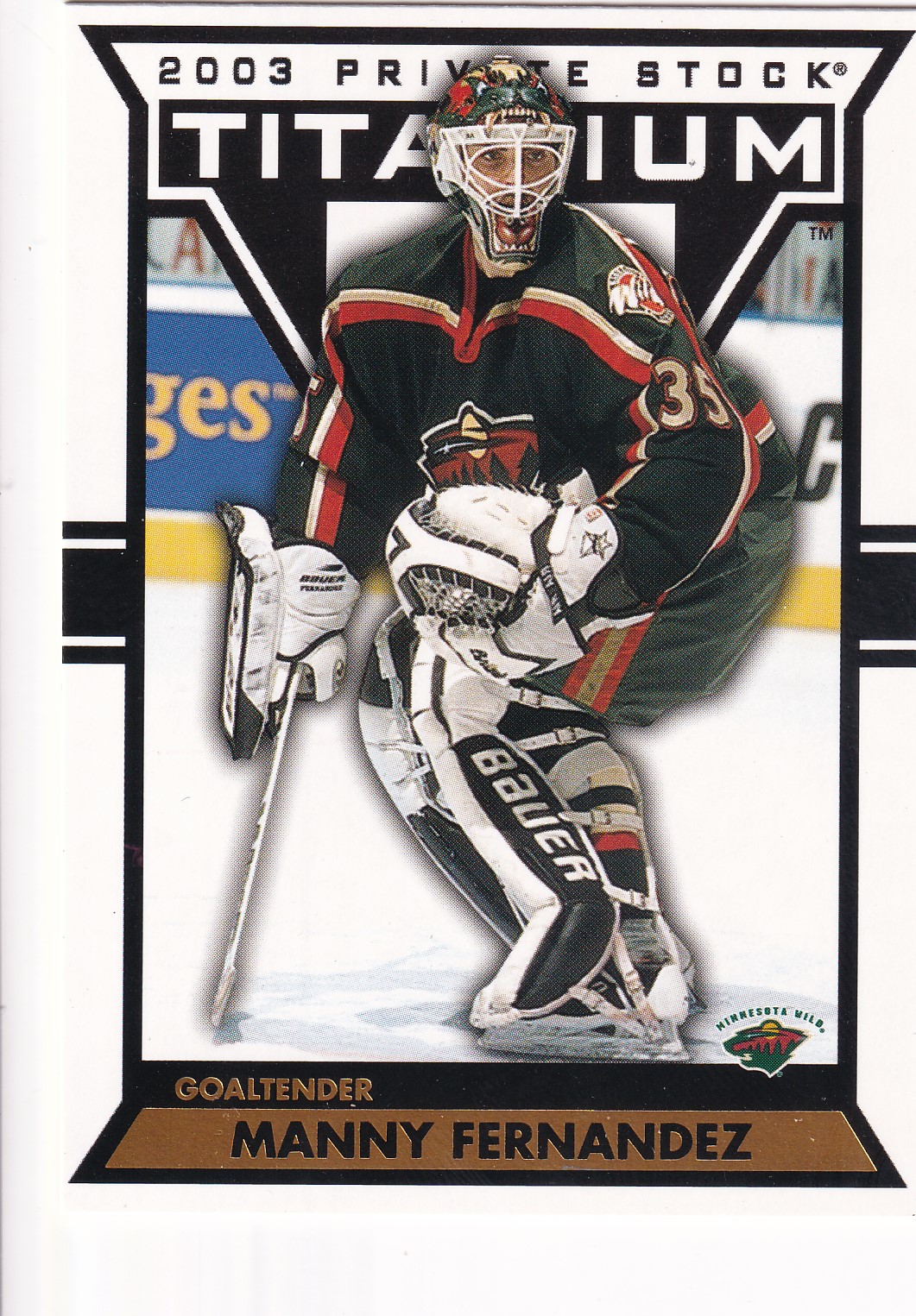 Manny Fernandez - 2002/03 Private Stock Titanium - #52