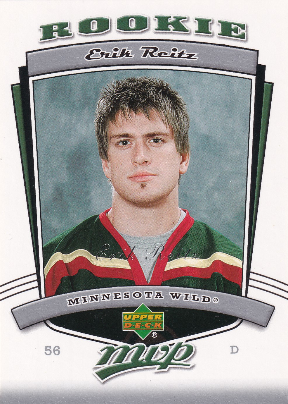 Erik Reitz - 2006/07 MVP Hockey - Rookie - #334