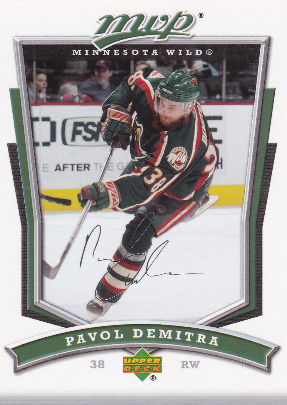 Pavol Demitra - 2007/08 MVP Hockey - #291