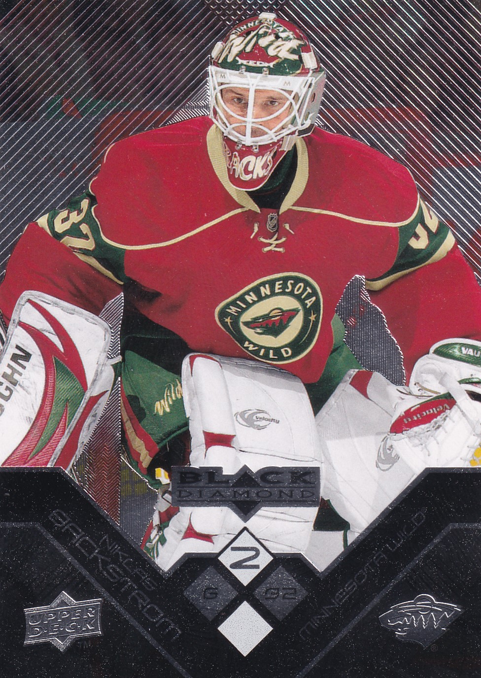 Niklas Backstrom - 2008/09 Black Diamond Hockey - Double Diamond - #105