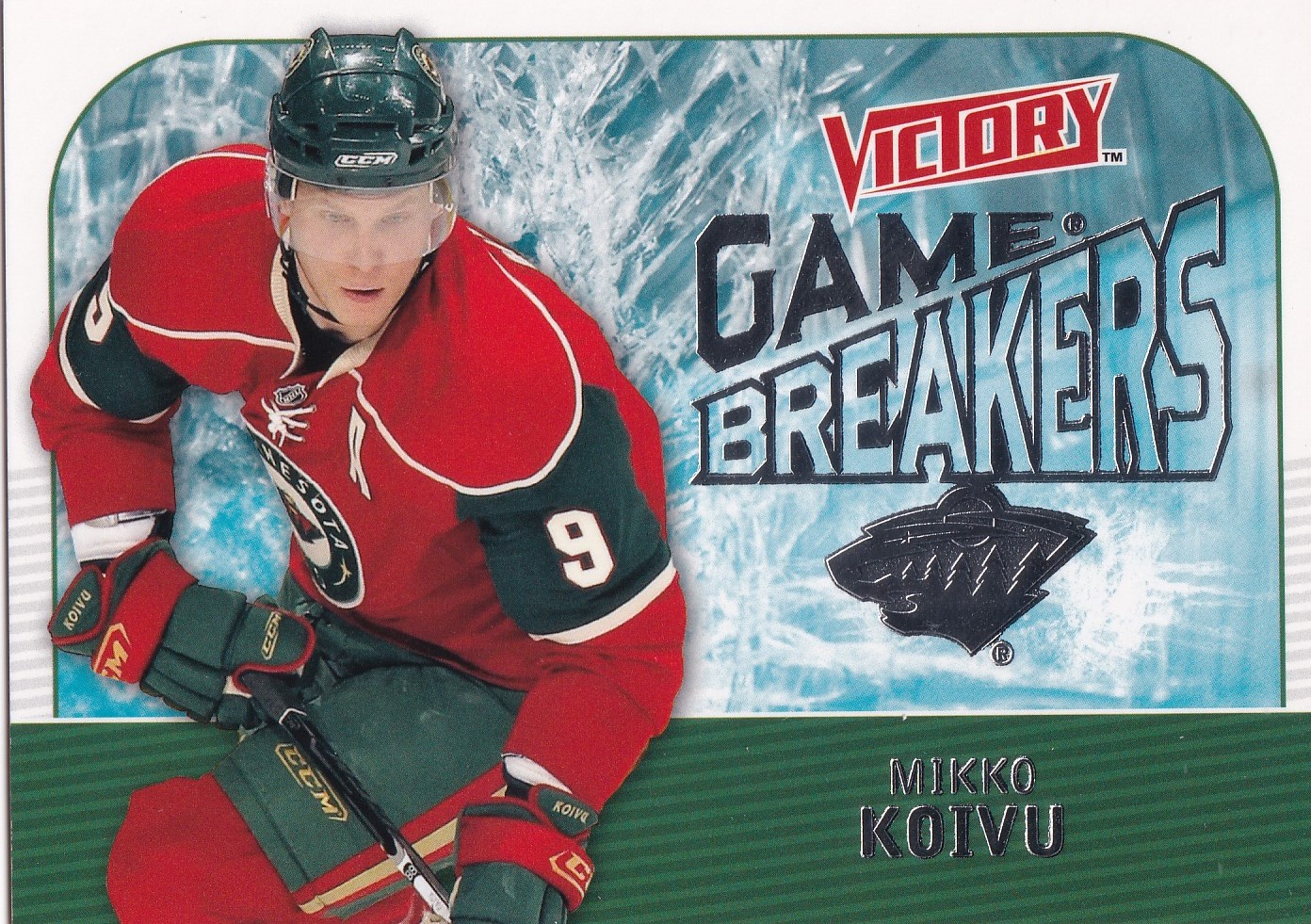 Mikko Koivu - 2008/09 Victory Hockey - Game Breakers - #BG-23