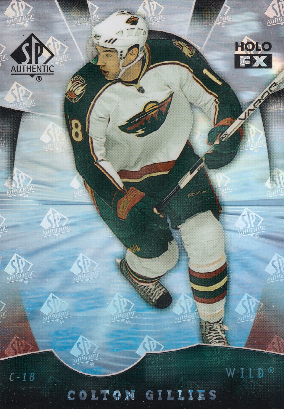 Colton Gillies - 2008/09 SP Authentic Hockey - HoloFX - #FX43
