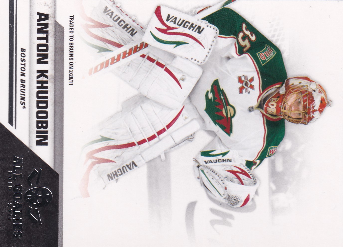 Anton Khudobin - 2010/11 Panini All Goalies - #42
