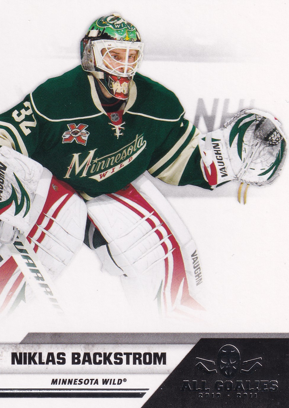Niklas Backstrom - 2010/11 Panini All Goalies - #40
